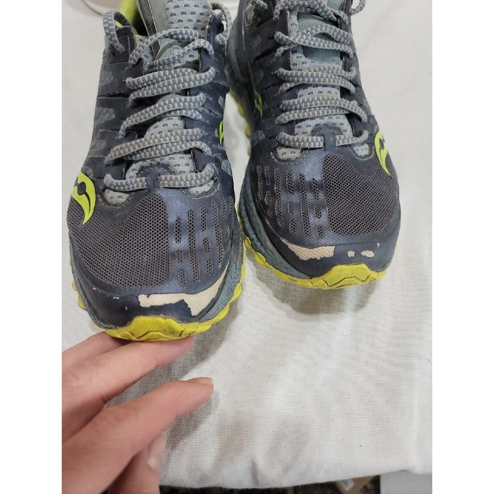 Saucony Womens Xodus ISO 3 S10449-1 Blue Running Shoes Sneakers Size 5 READ - Picture 2 of 10